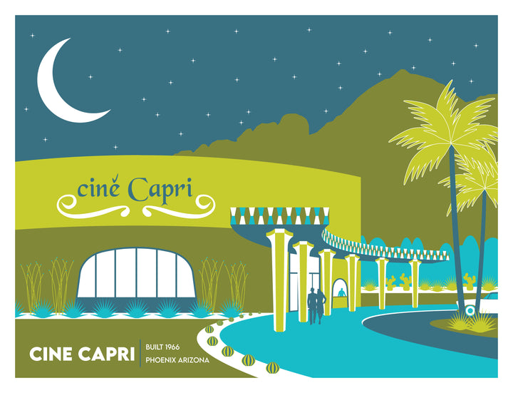 Cine Capri Print