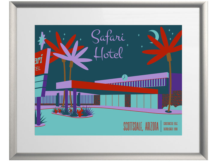 Safari Hotel Print