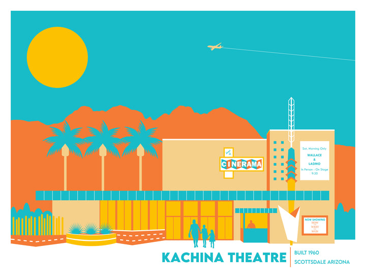 Kachina Theatre Print