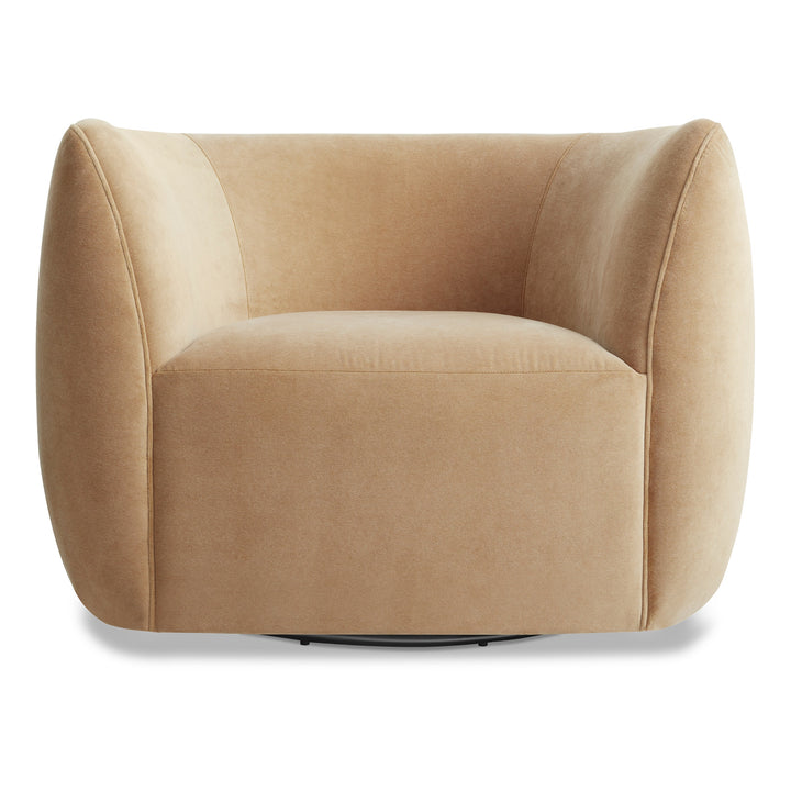 Council Swivel Velvet Lounge Chair
