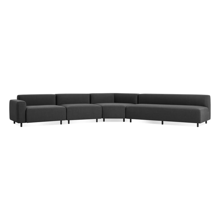 9 Yard Outdoor Left Arm Angled Sectional Sofa