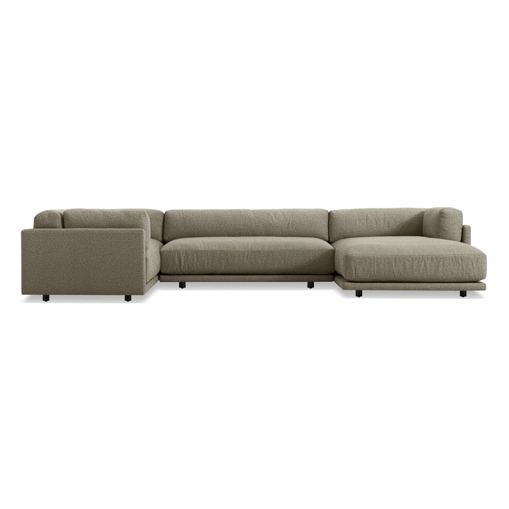 Sunday L Sectional Sofa w/ Right Arm Chaise